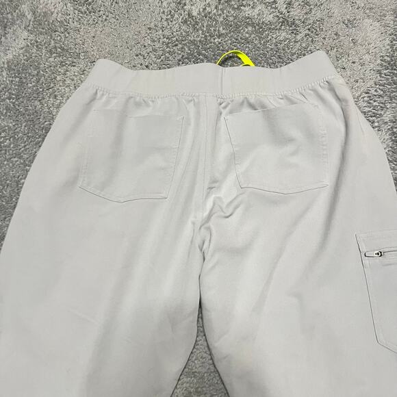 Figs Pants Womens XL Gray Zamora Joggers Scrub Light Gray - Picture 4 of 10